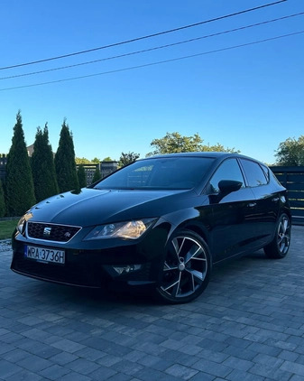Seat Leon cena 55900 przebieg: 186238, rok produkcji 2015 z Warszawa małe 352